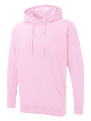 Uneek - Unisex The UX Hoodie - Reactive Dyed - Pink - Size XS