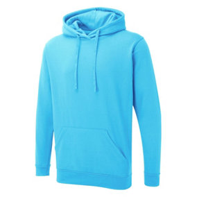 Uneek - Unisex The UX Hoodie - Reactive Dyed - Sky - Size L