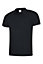 Uneek - Unisex Ultra Cool Poloshirt - 100% Polyester Textured Breathable Fabric with Wic - Black - Size 3XL