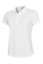 Uneek - Unisex Ultra Cool Poloshirt - 100% Polyester Textured Breathable Fabric with Wic - White - Size XS