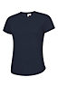 Uneek - Unisex Ultra Cool T Shirt - 100% Polyester Textured Breathable Fabric with Wic - Navy - Size XS