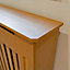 Unfinished Verticle Line Radiator Cover - Xlarge
