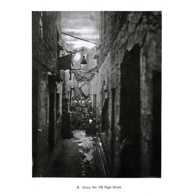 Unframed Wall Art Annan Slums 118 High Street Glasgow Scotland Photo ...