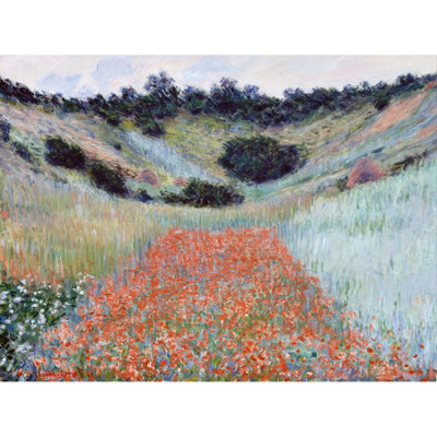 Unframed Wall Art Claude Monet Poppy Field In A Hollow Near