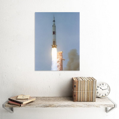 Unframed Wall Art NASA Apollo 13 Saturn V Rocket Launch 1970 Photo ...