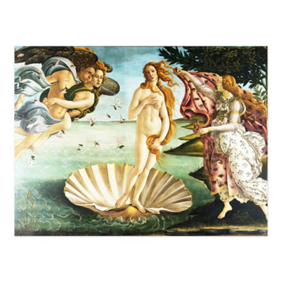 Unframed Wall Art Painting Sea Shell Goddess Birth Venus Botticelli ...
