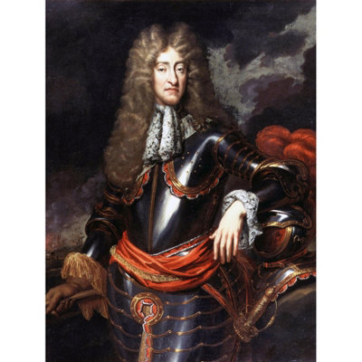 Unframed Wall Art Portrait King James II England Painting Royal ...