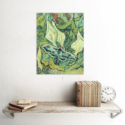 Unframed Wall Art Vincent Van Gogh Emperor Moth - 12X16 inch