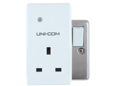 Uni-Com 63810 Remote Control Socket (Pack 3) UNC63810