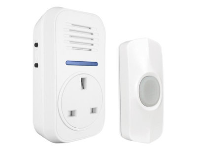 Uni-Com 66729 Smart Plug-Through Flashing Door Chime UNC66729
