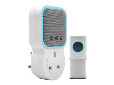 Uni-Com 98520GB + W96001 Plug-through Door Chime UNC68532