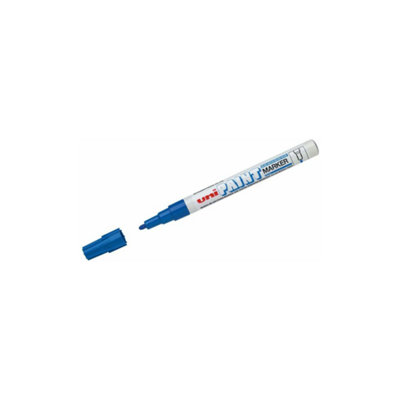 Uniball Blue Paint Marker Fine Bullet Tip Permanent Marker for Home ...