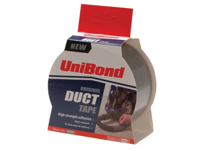 UniBond 2675777 Duct Tape 50mm x 50m Silver UNI1405197