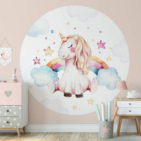Unicorn Dreams Mural - 144x144cm - 5573-R