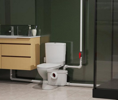 Uniflo Macerator Pump 132K Suitable for Toilet Shower & Basin. Top ...