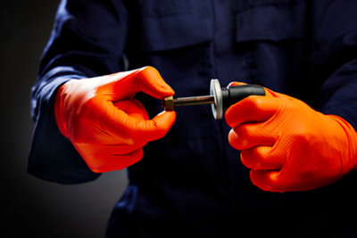 Unigloves PRO.TECT Orange Ultra Heavy Duty, Single Use, Multipurpose ...