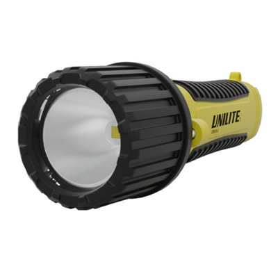 Unilite ATEX-FL4 Zone 0 ATEX Intrinsically Safe Flashlight Torch 150 Lumen 6500k 4xAA 1.5V