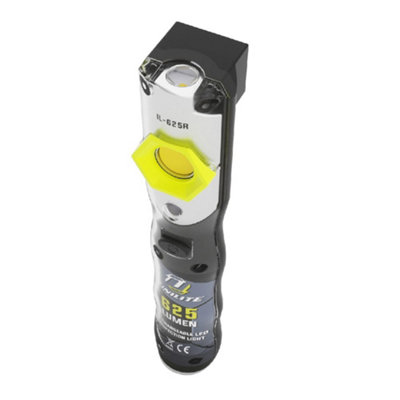 Unilite IL-625R USB Rechargeable Inspection Light with Torch - 625 Lumen - 46 Metre Beam Range - IP65 / IK07