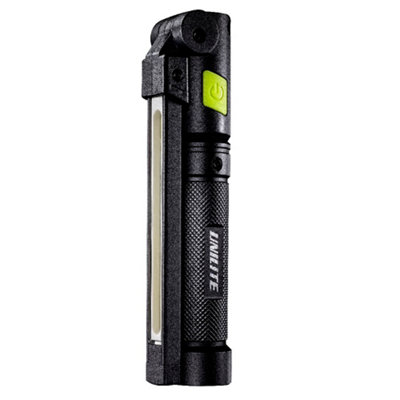 Unilite IL-925R USB Rechargeable Folding Inspection Light - 925 Lumen - 41 Metre Beam Range - IP54 / IK07