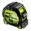 Unilite MT5M2 5 Metre Heavy Duty Tape Measure - 27mm Wide Blade - Impact Resistant TPR Coated - Ultra High Performance