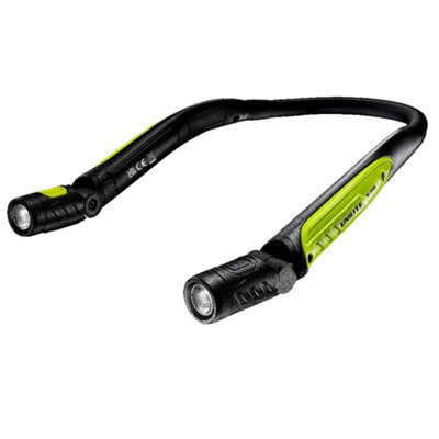 Unilite NL-350R USB Rechargeable Neck Light - 350 Lumen - 45 Metre Beam Range - IP54 / IK07