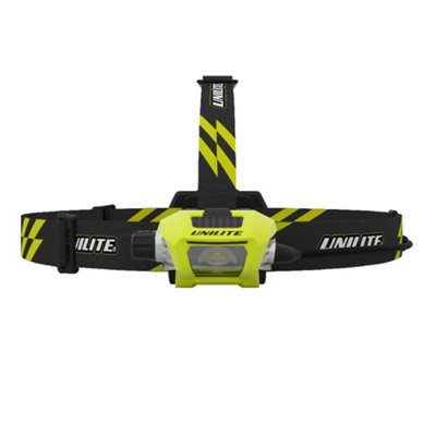 Unilite PS-HDL9R USB Rechargeable Industrial High Power Headtorch - 750 Lumen - 100 Metre Beam Range - IPX6