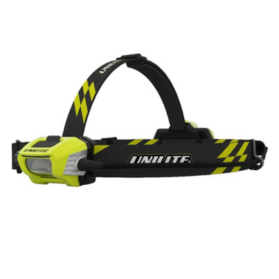 Unilite PS-HDL9R USB Rechargeable Industrial High Power Headtorch - 750 Lumen - 100 Metre Beam Range - IPX6
