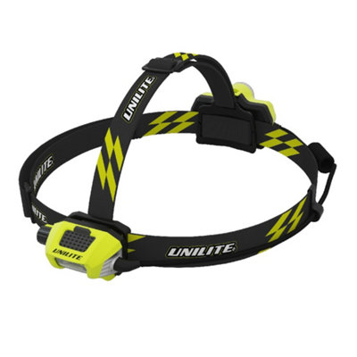 Unilite PS-HDL9R USB Rechargeable Industrial High Power Headtorch - 750 Lumen - 100 Metre Beam Range - IPX6