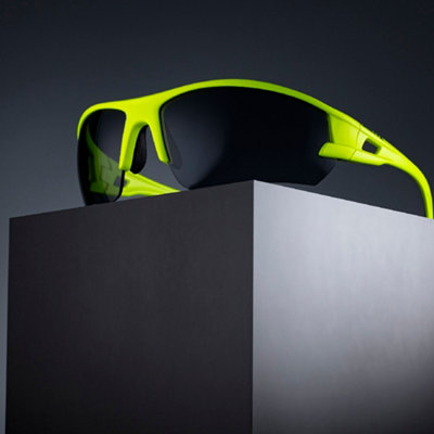 Unilite SG-YDS Safety Glasses with Dark Smoked Lens - UV Protection - Anti Scratch - Anti Fog Lens