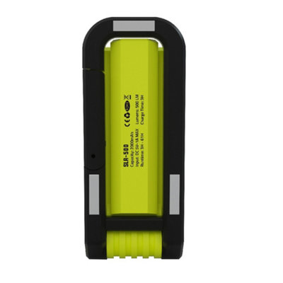 Unilite SLR-500 USB Rechargeable Compact Work Light & Torch - 500 Lumen - 24 Metre Beam Range - IPX5