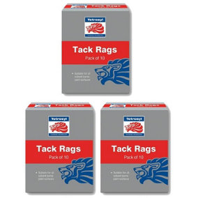 Unimask Tack Cloths Tack Rags Paint Cloth Tack Rag Tack Cloth Box Of 10 X3