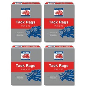 Unimask Tack Cloths Tack Rags Paint Cloth Tack Rag Tack Cloth Box Of 10 x4