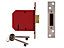 UNION J2101-PL-3.00 2101 5 Lever Mortice Deadlock Satin Brass Finish 77.5mm 3in Box UNNJ2101PL30