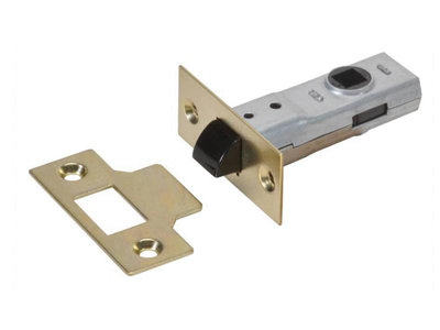 UNION J2600-PL-3.0 J2600 3.0 Tubular Latch Essentials Polished Brass 79mm 3in Boxed UNNJ2600PL30