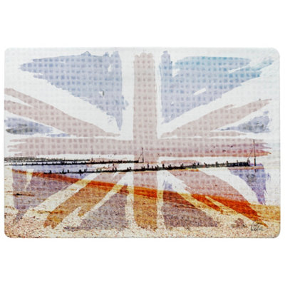 Union Jack Beach Special Soft Home Rug