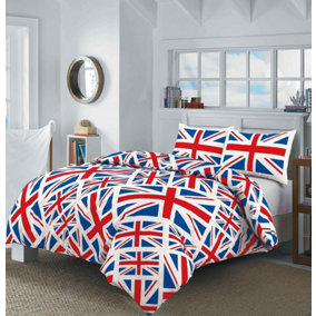 Union Jack Collage Duvet Cover Set Bedding