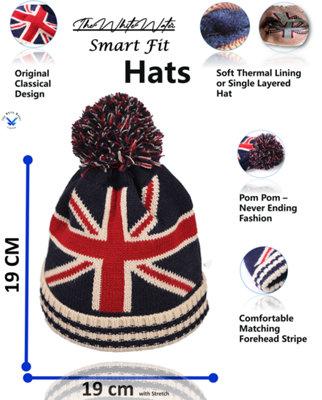 Fascinator Con Union Jack E Velo - Mini Cappello Elegante Per Donne