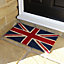 Union Jack Latex Coir Doormat 40x70cm