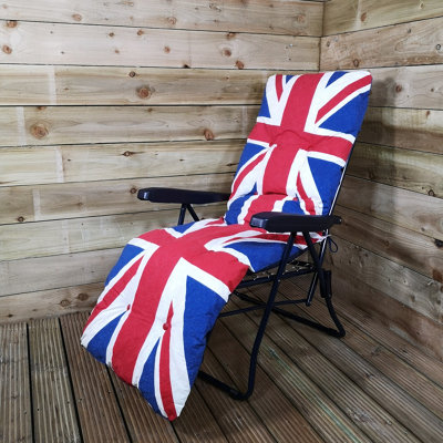 Union jack recliner chair new arrivals