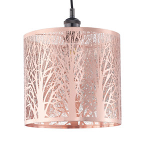 B&q copper on sale light shade