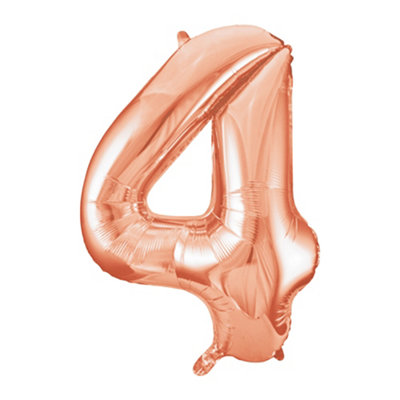 Amscan Folienballon Buchstabe 'O' In Roségold – Perfekt Für Geburtstag & Jubiläumspartys