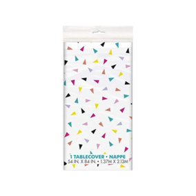 Unique Party Confetti Party Table Cover Multicoloured (One Size)