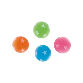 Unique Party Glow In The Dark Bouncy Ball (Pack of 8) Multicoloured (One Size)