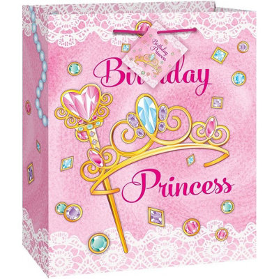 Unique Party Princess Gift Bag Multicoloured (One Size)