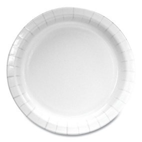 Unique Party Round Dinner Plate (Pack of 8) White (One Size)