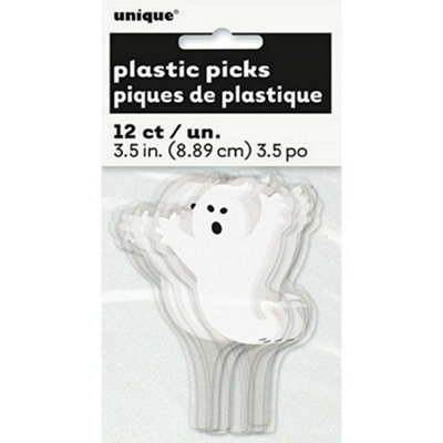 Unique Party Spider Web and Spider Halloween Cake Decorating Kit (Pack of 24) Orange (One Size)