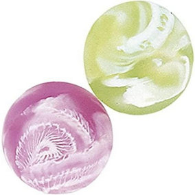 Unique Party Swirl Bouncy Ball (Pack of 12) Multicoloured (One Size)