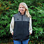Unisex Heated Gilet - Machine Washable Thermal Bodywarmer with 3 Heat Settings & Zipper - Size Large, Powerbank Not Included