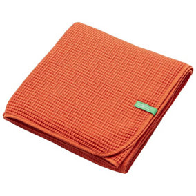 United Colors of Benetton 100% Cotton Ultra Soft Blanket 140 x 90cm Red