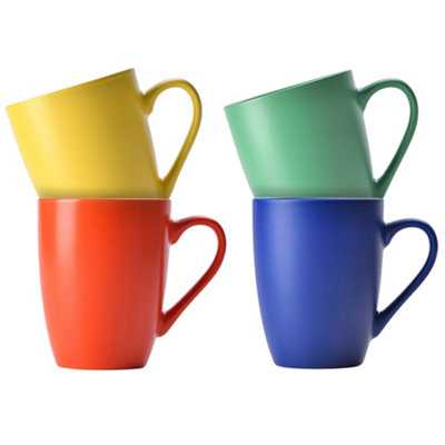 UNITED COLORS OF BENETTON. BE059 Set di 4 ciotole da 650 ml in ceramica